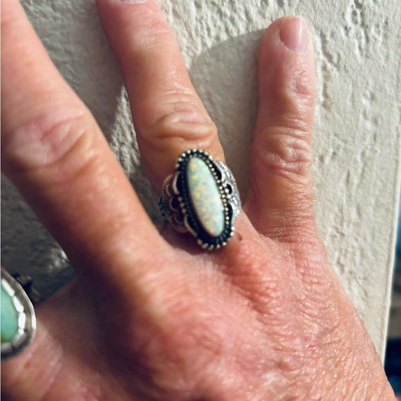 Native American opal ring - Picture 3 of 5